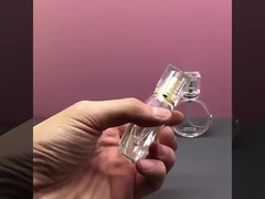 Chai nước hoa thủy tinh Chai nước hoa xách tay tròn phẳng 25ML