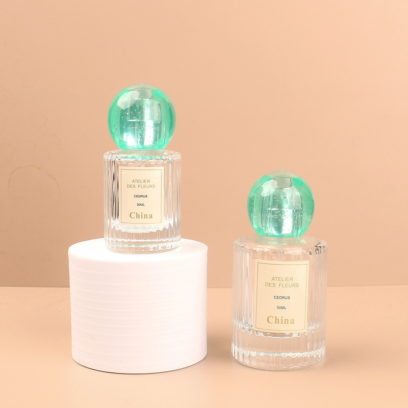 Polishing 30ml Glass Perfume Spray Bottle With Fine Processing