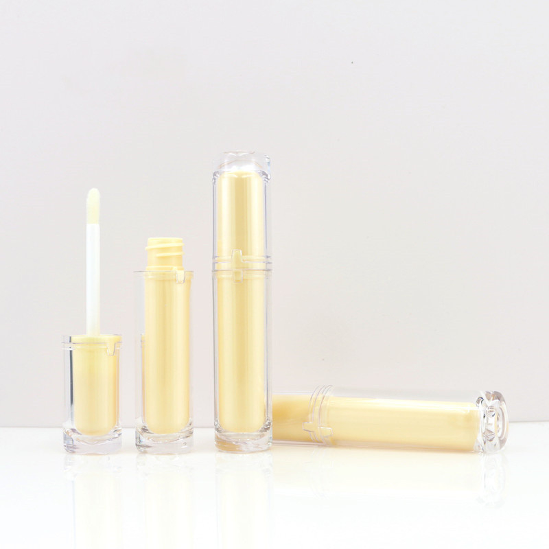 Private Label Empty Lip Gloss Tubes Plastic 5ml Containers 76*20mm